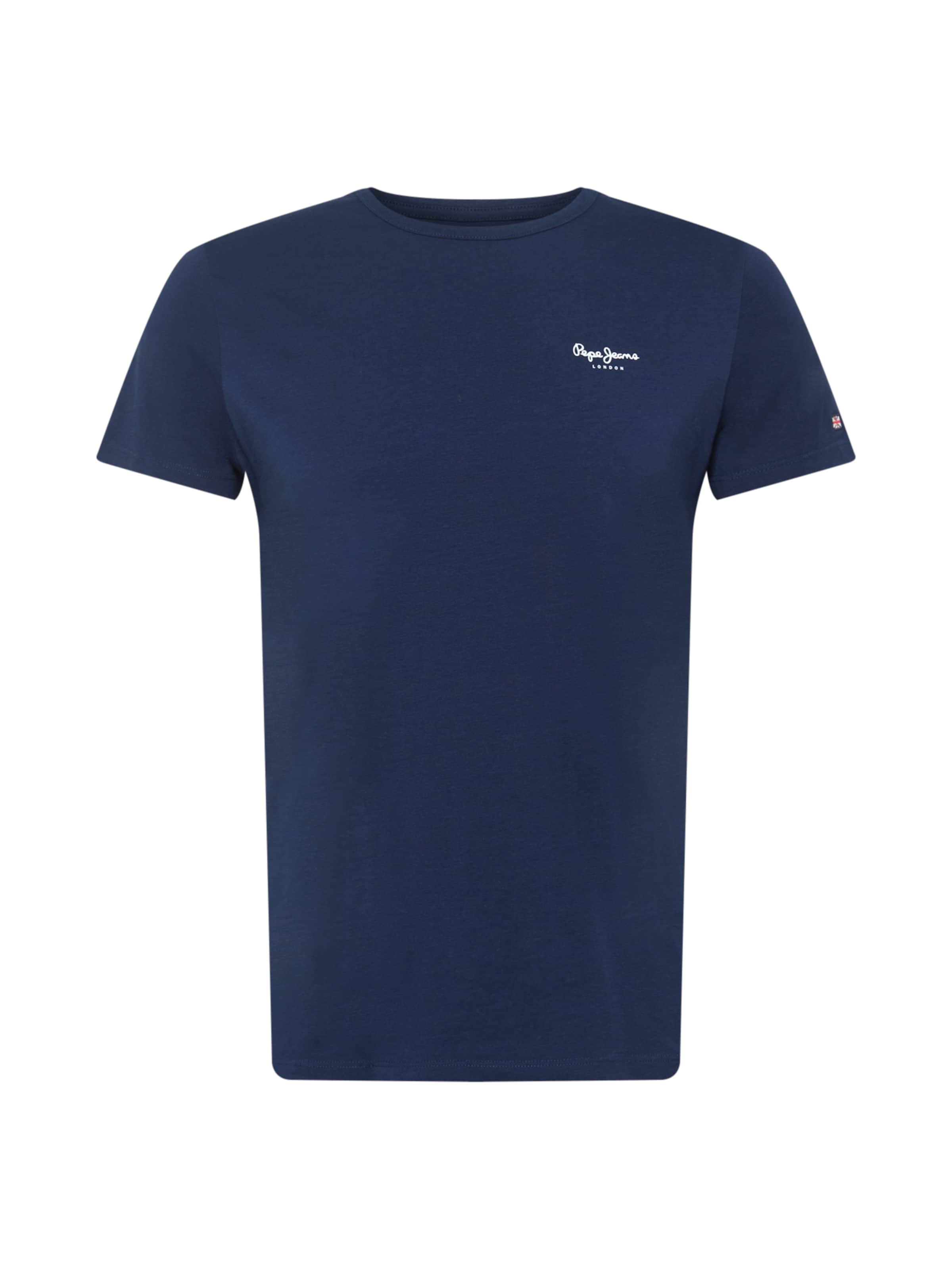 Pepe Jeans Μπλουζάκι σε μπλε: μπροστά