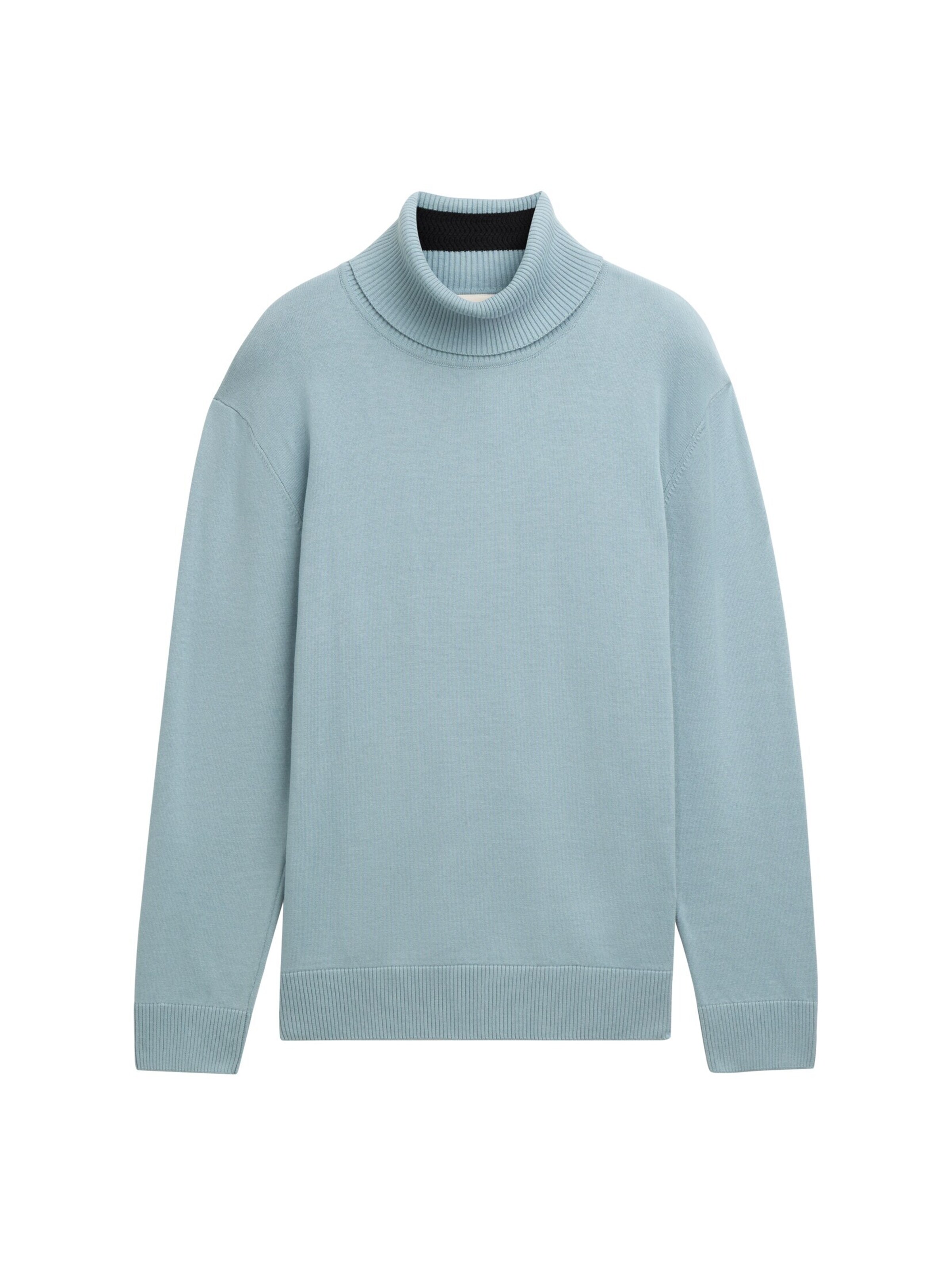 TOM TAILOR DENIM Sweater in Blue: front