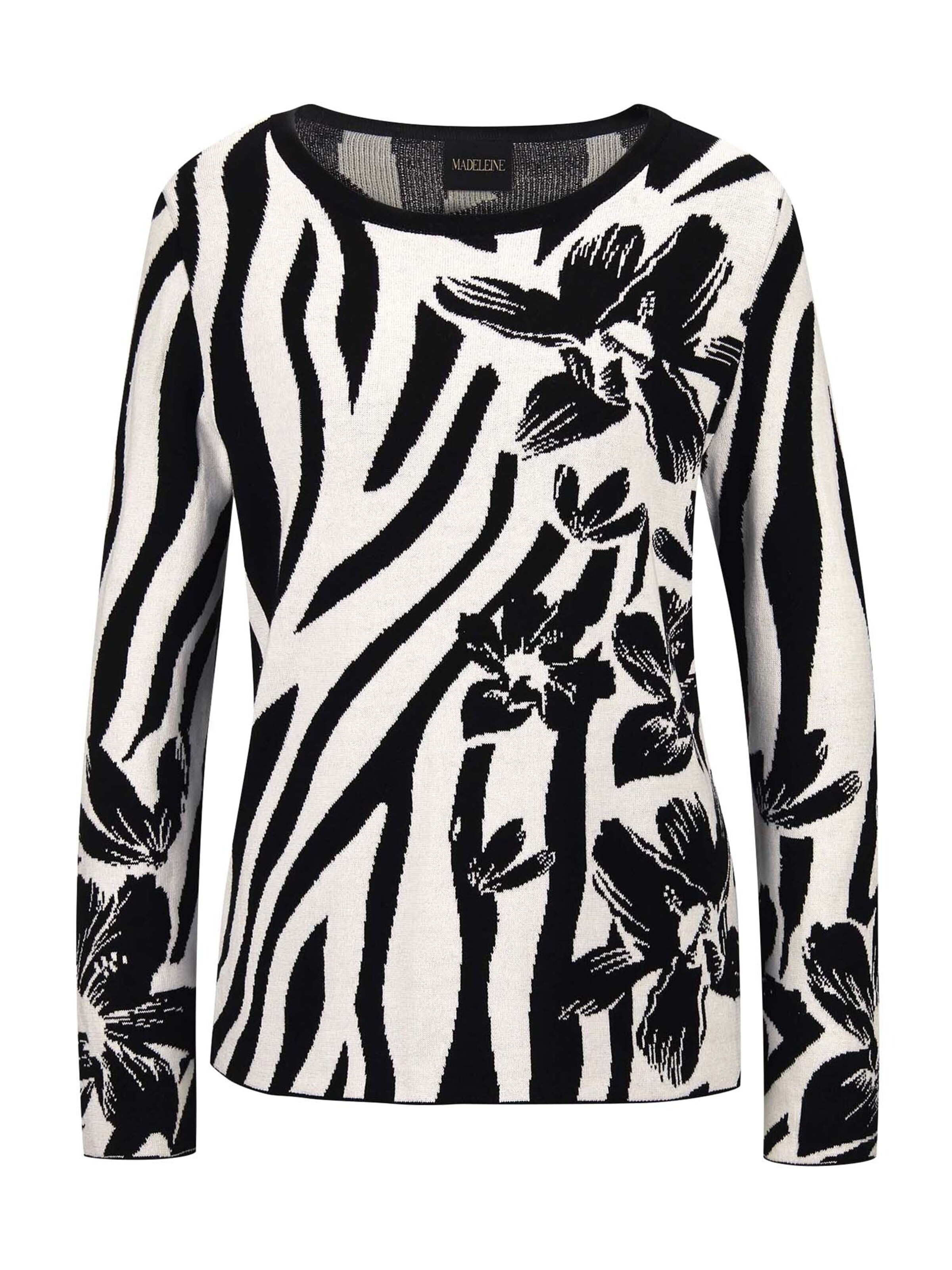 MADELEINE Trui in Zwart: voorkant