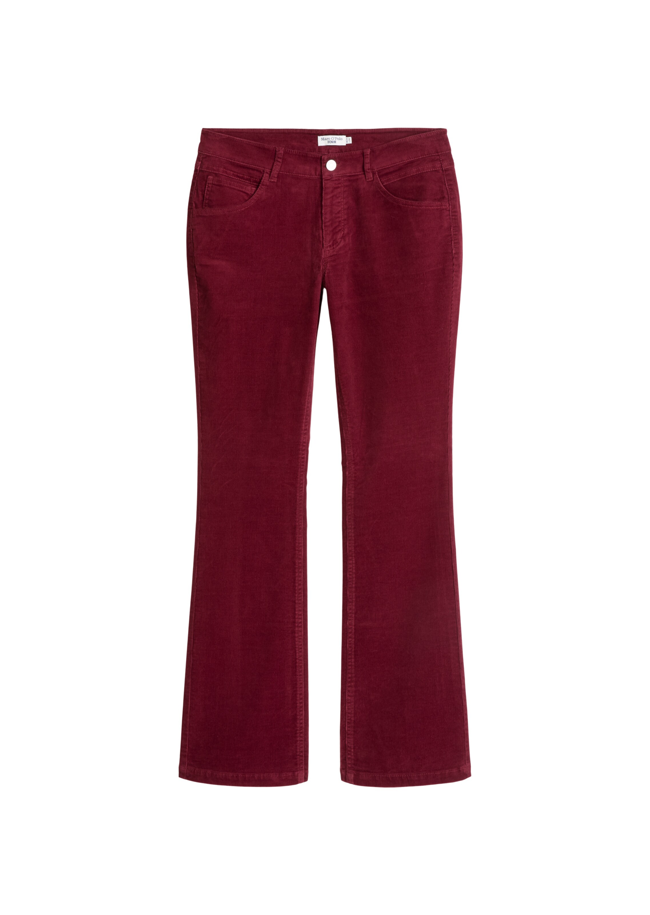 Marc O'Polo DENIM Broek ' Nella ' in Rood: voorkant