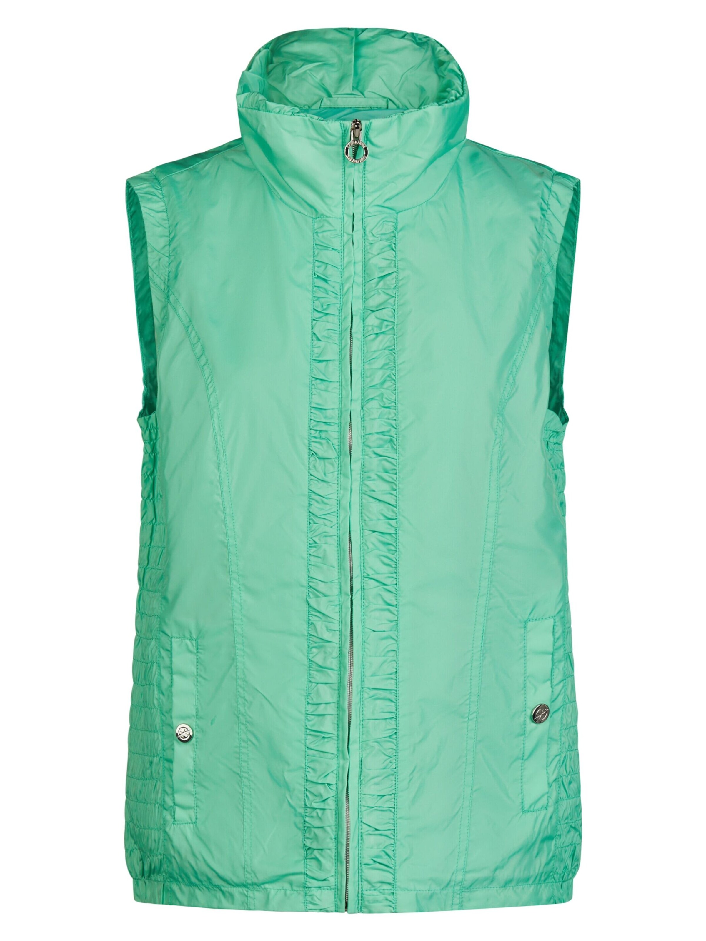 Navigazione Bodywarmer in Groen: voorkant