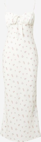 Gina Tricot Dress in White: front