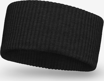 Vivisence Stirnband '7092' in Schwarz: Vorderseite