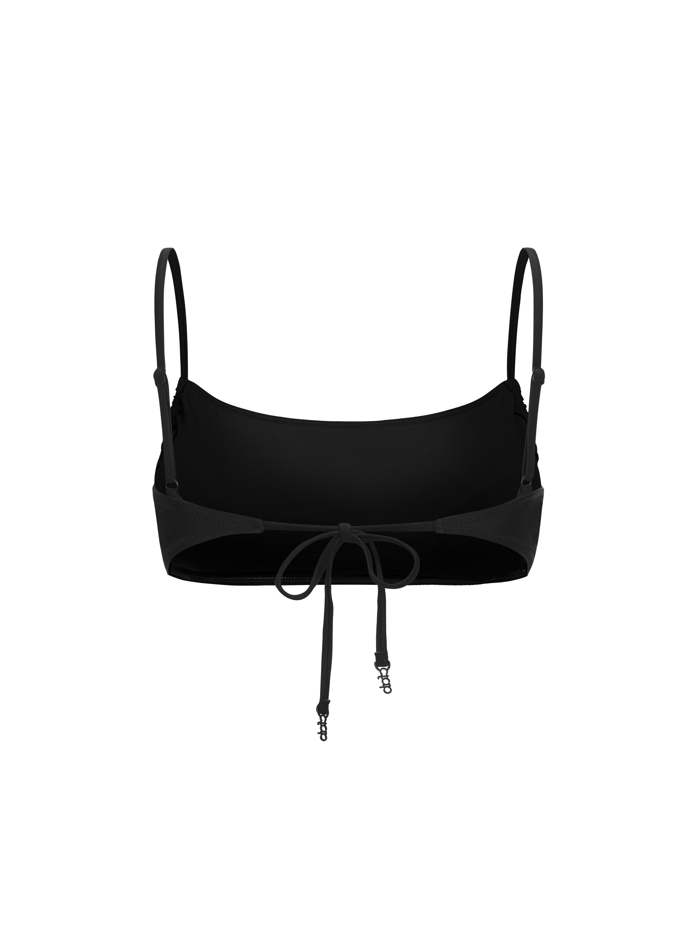 cfab (formerly creamy fabrics) Bikiniöverdel 'Signature Essential Swim Top' i svart
