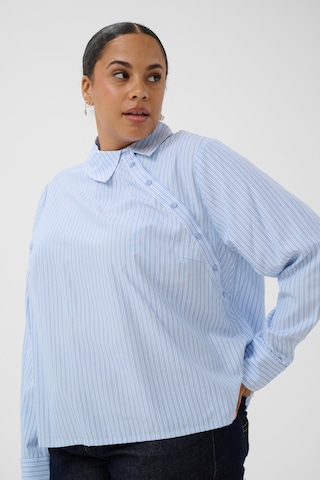 KAFFE CURVE - Blusa en azul