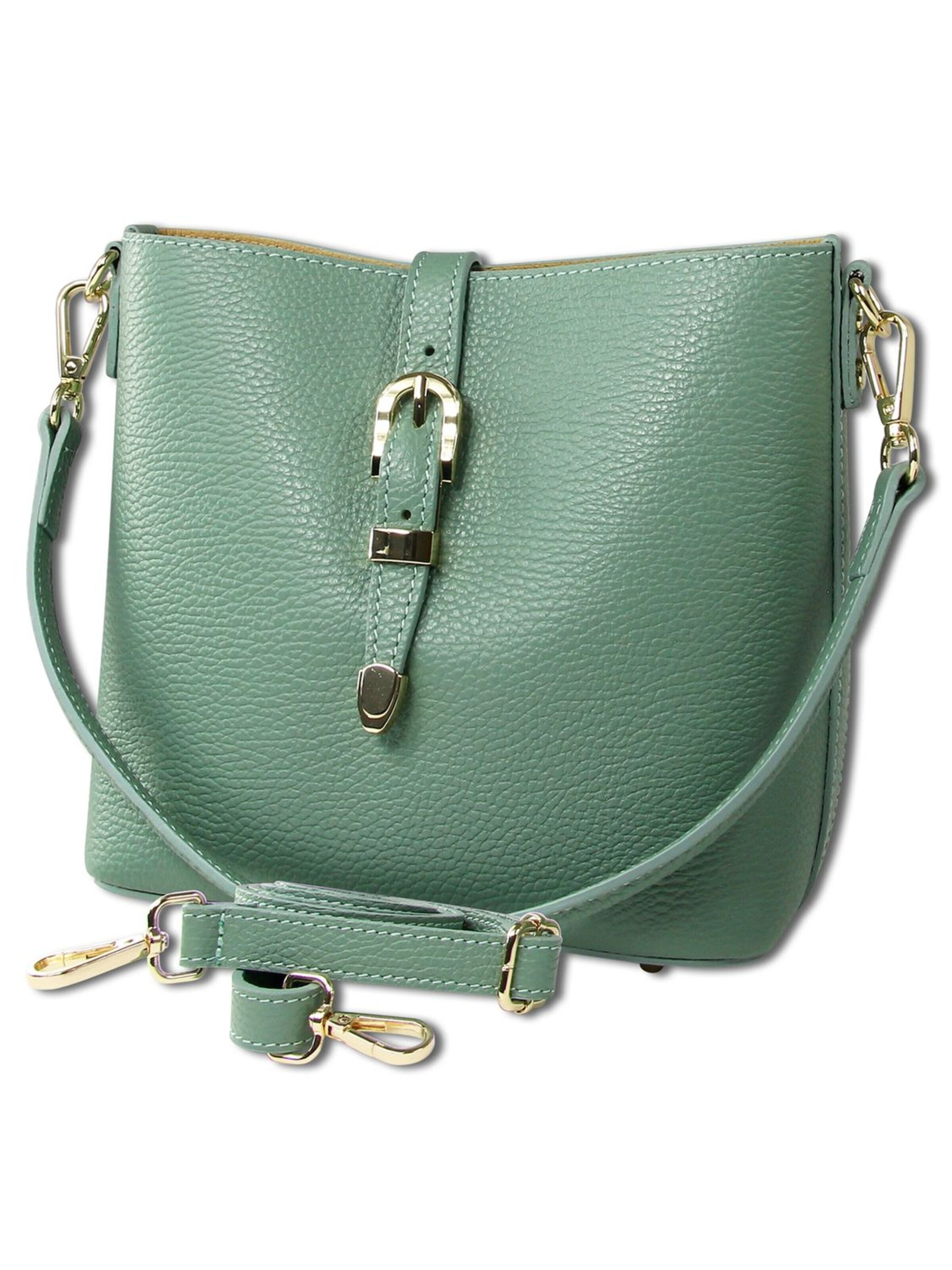 Toscanto - Bolso de hombro en verde: frente