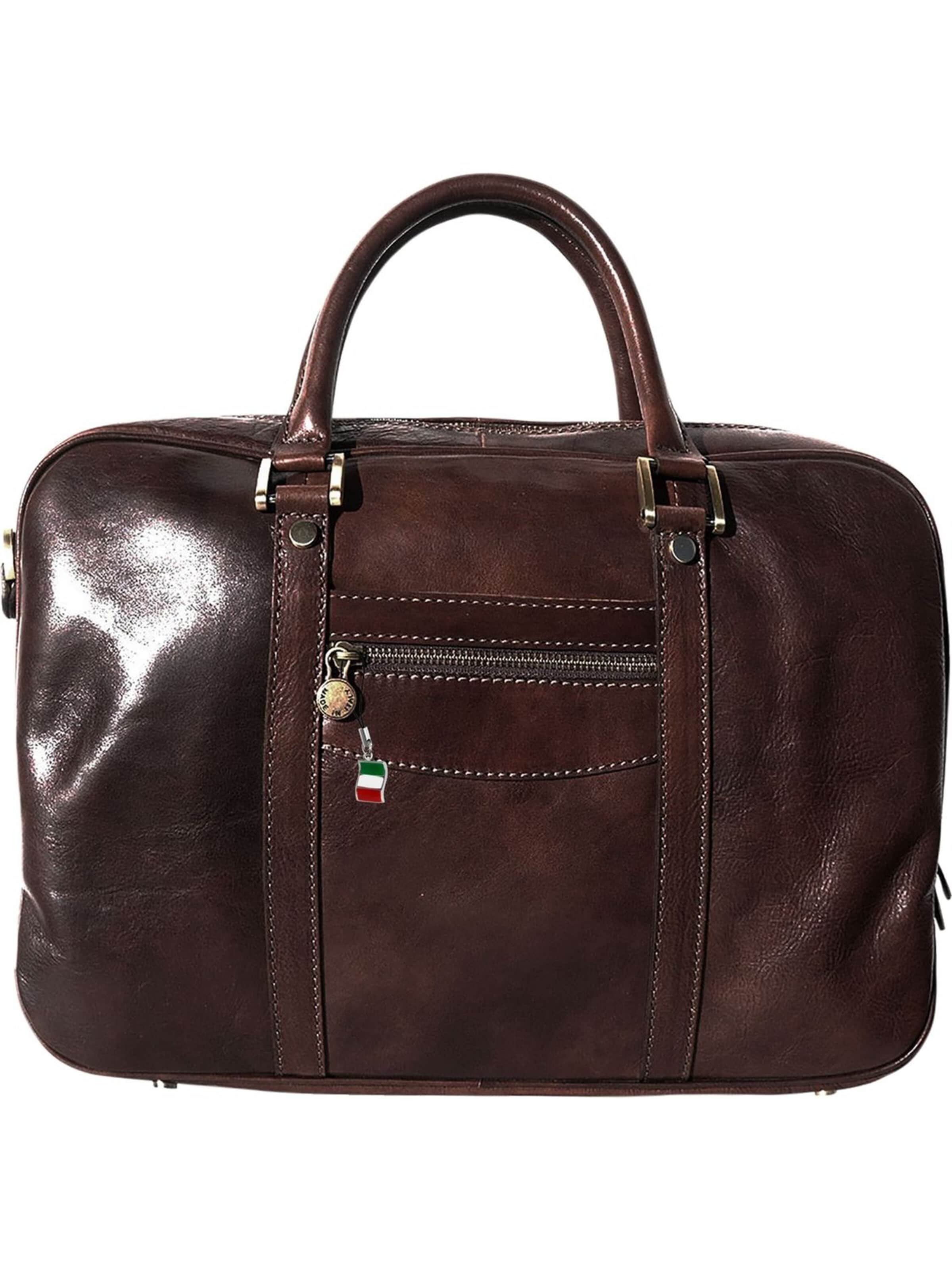 Florence - Bolso de hombro en marrón: frente