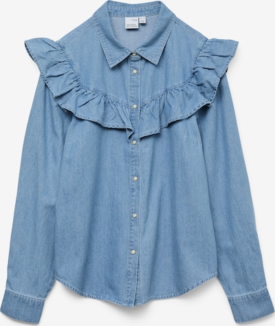 VERO MODA Blusa 'VMULI' en azul denim, Vista del producto