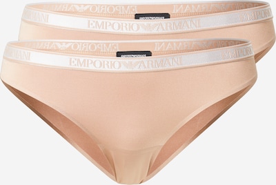 Moteriškos kelnaitės iš Emporio Armani, spalva – kūno spalva / balta, Prekių apžvalga
