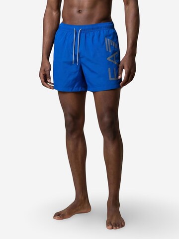 Pantaloncini da bagno '7M002001 AF14497' di EA7 Emporio Armani in blu: frontale