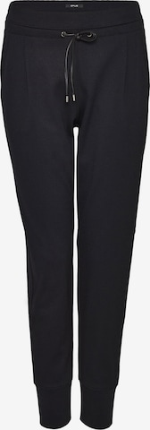 Effilé Pantalon à pince 'Emela' OPUS en noir : devant