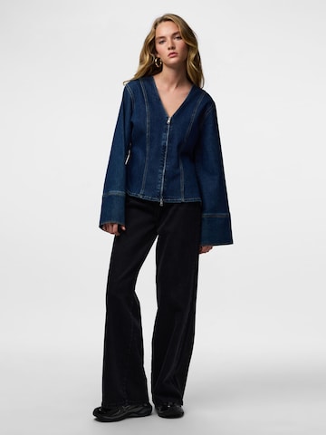 Chemisier 'PCFlora' PIECES en bleu