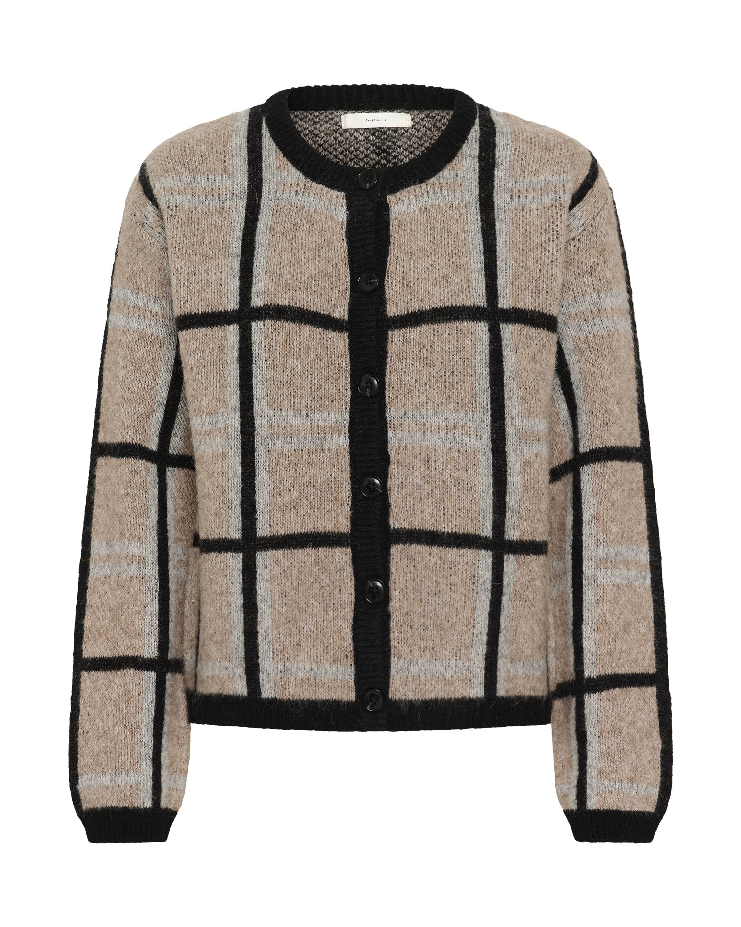 InWear Kardigan – béžová: přední strana