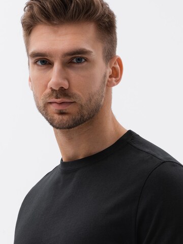 Ombre Shirt 'L138' in Zwart