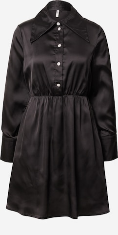 JDYKošulja haljina 'KLARA' - crna boja: prednji dio