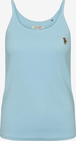 U.S. POLO ASSN. Top 'Mia' in Blau: Vorderseite