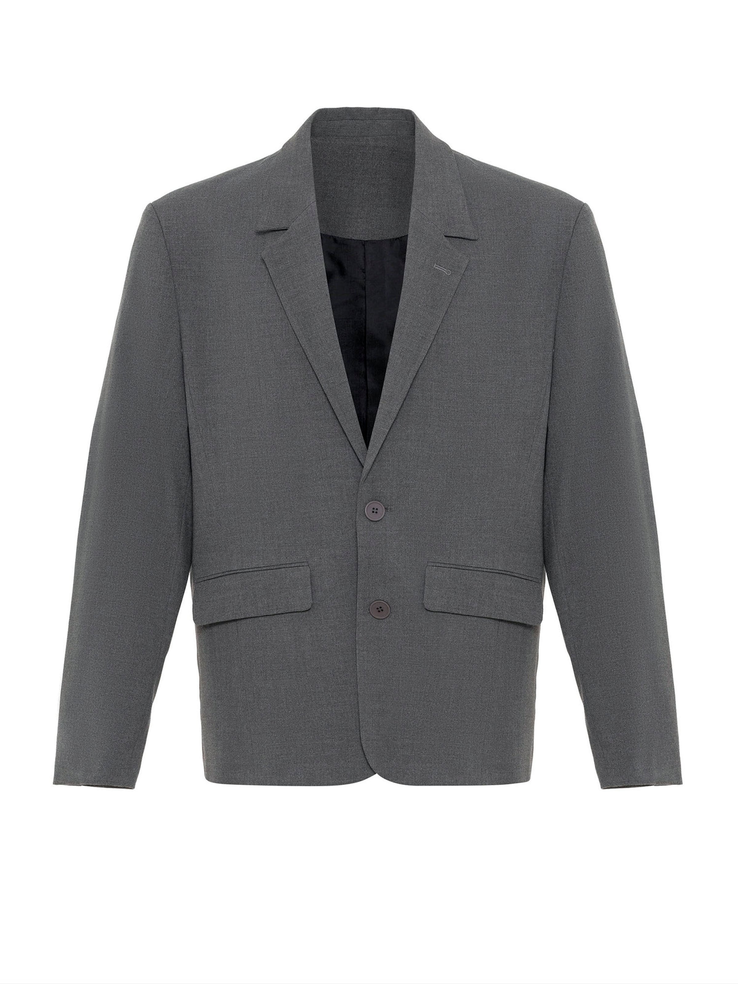 VAMOS CLO Comfort Fit Jakke i grå: forside