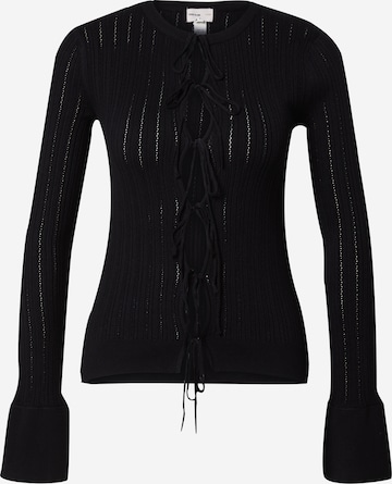 Pull-over 'CARDI' River Island en noir : devant