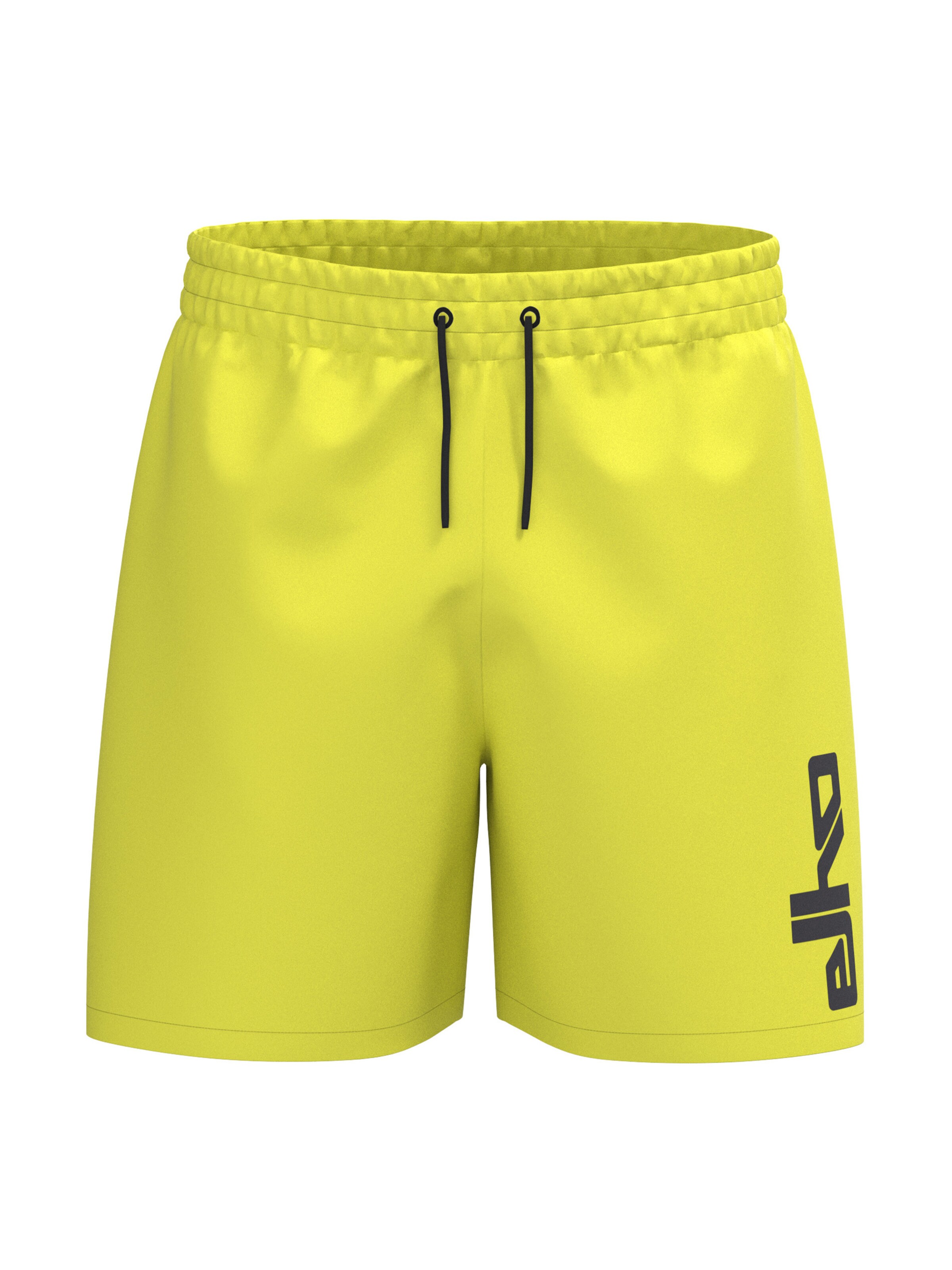 Boardshorts 'Hawaii 89' elho en jaune : devant