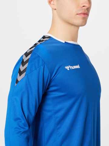 Hummel Functioneel shirt in Blauw