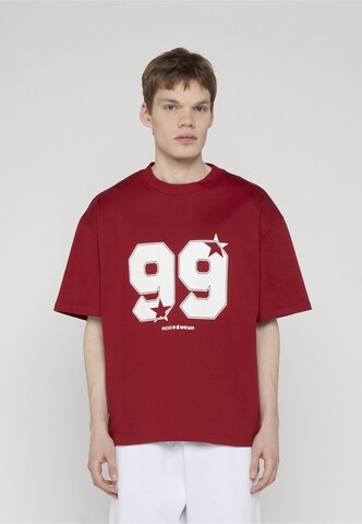 T-Shirt 'Strambers' ROCAWEAR en rouge : devant