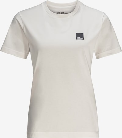 JACK WOLFSKIN T-shirt fonctionnel en noir / blanc, Vue avec produit
