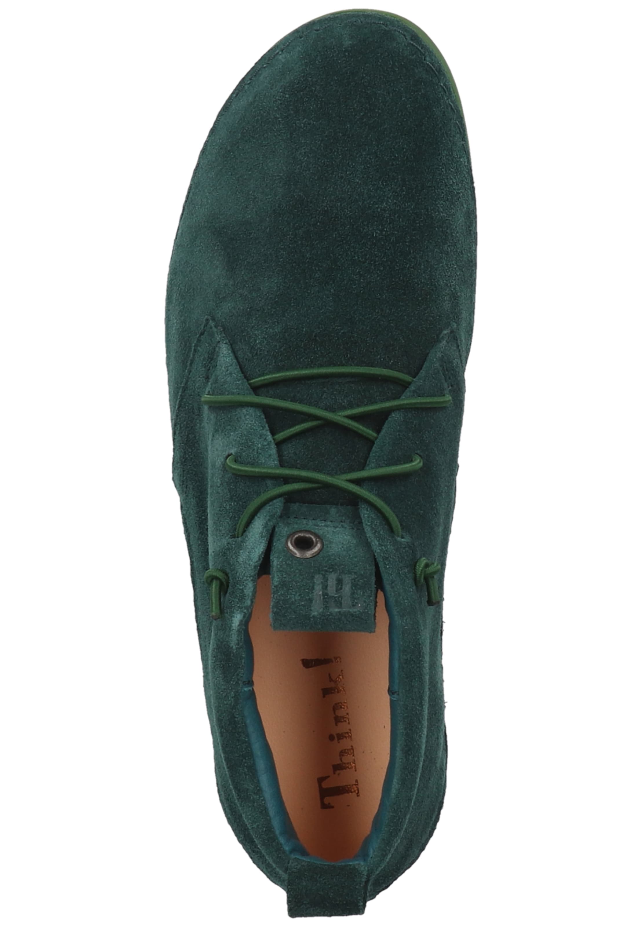 Chaussure à lacets THINK! en vert