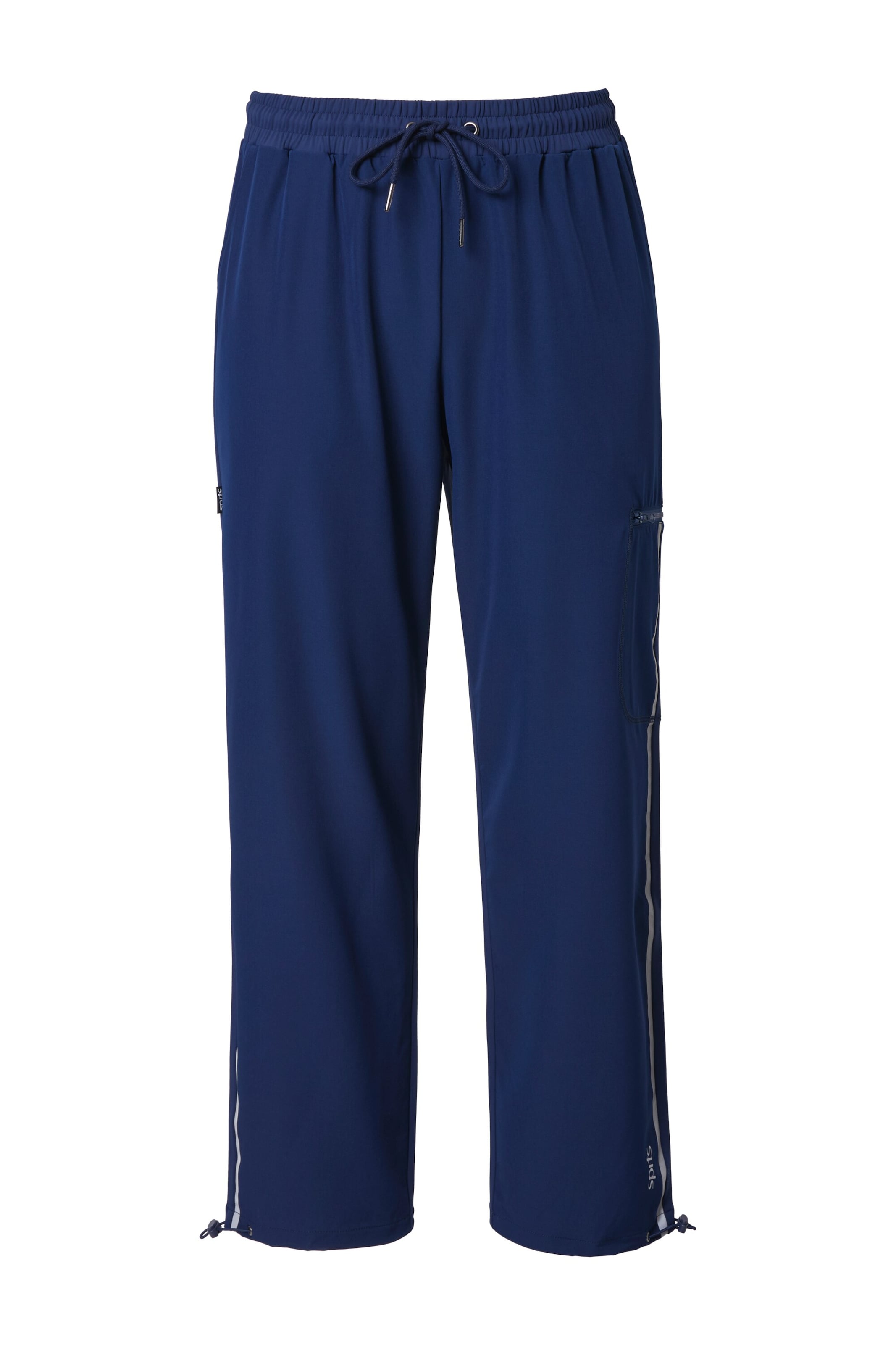 Ulla Popken Trousers in Blue: front