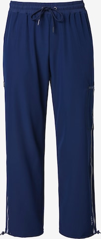 Ulla Popken Regular Hose in Blau: Vorderseite