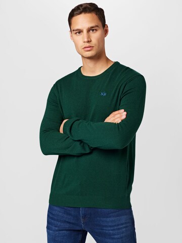 Pullover di La Martina in verde: frontale
