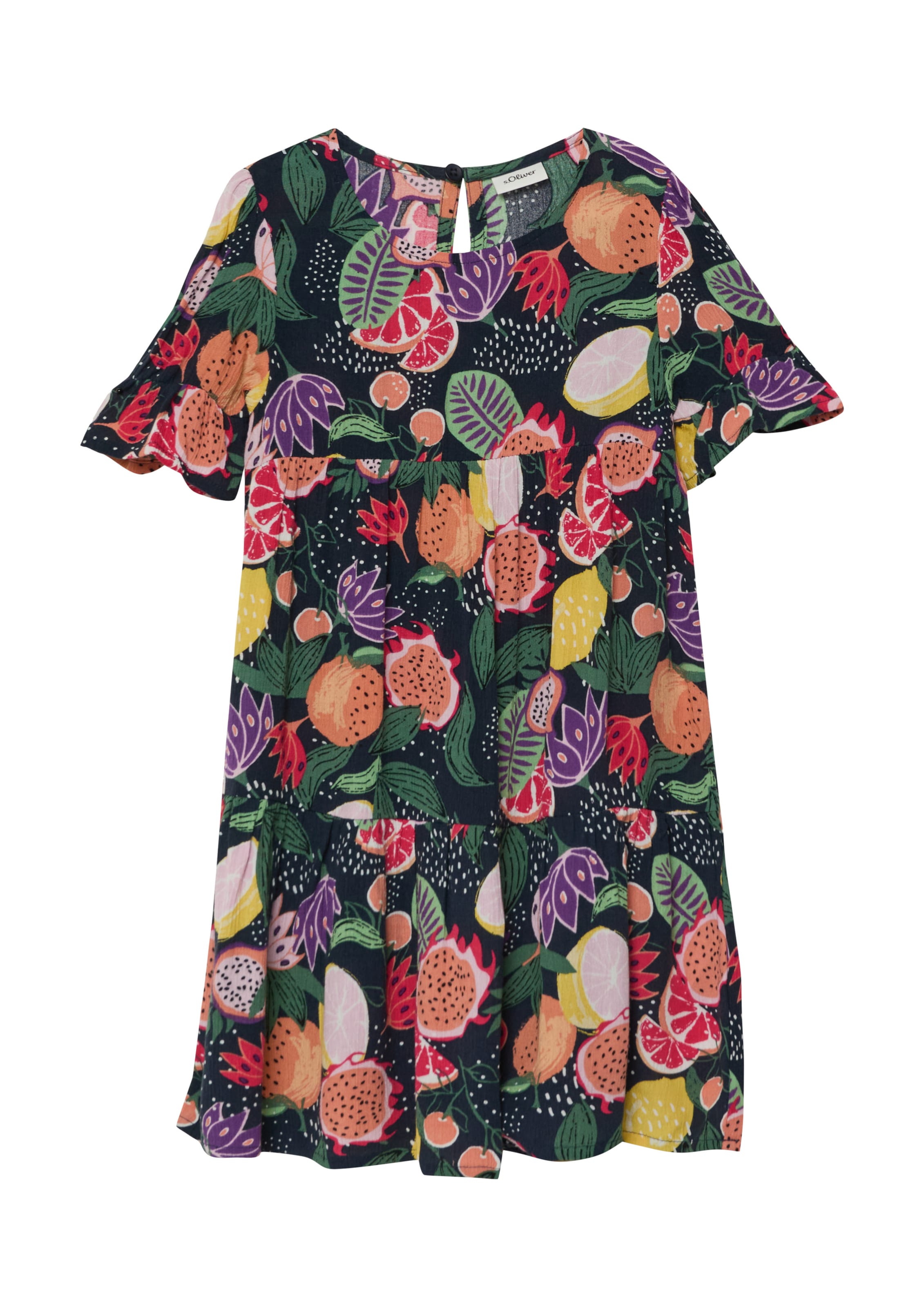 s.Oliver Dress in Blue: front