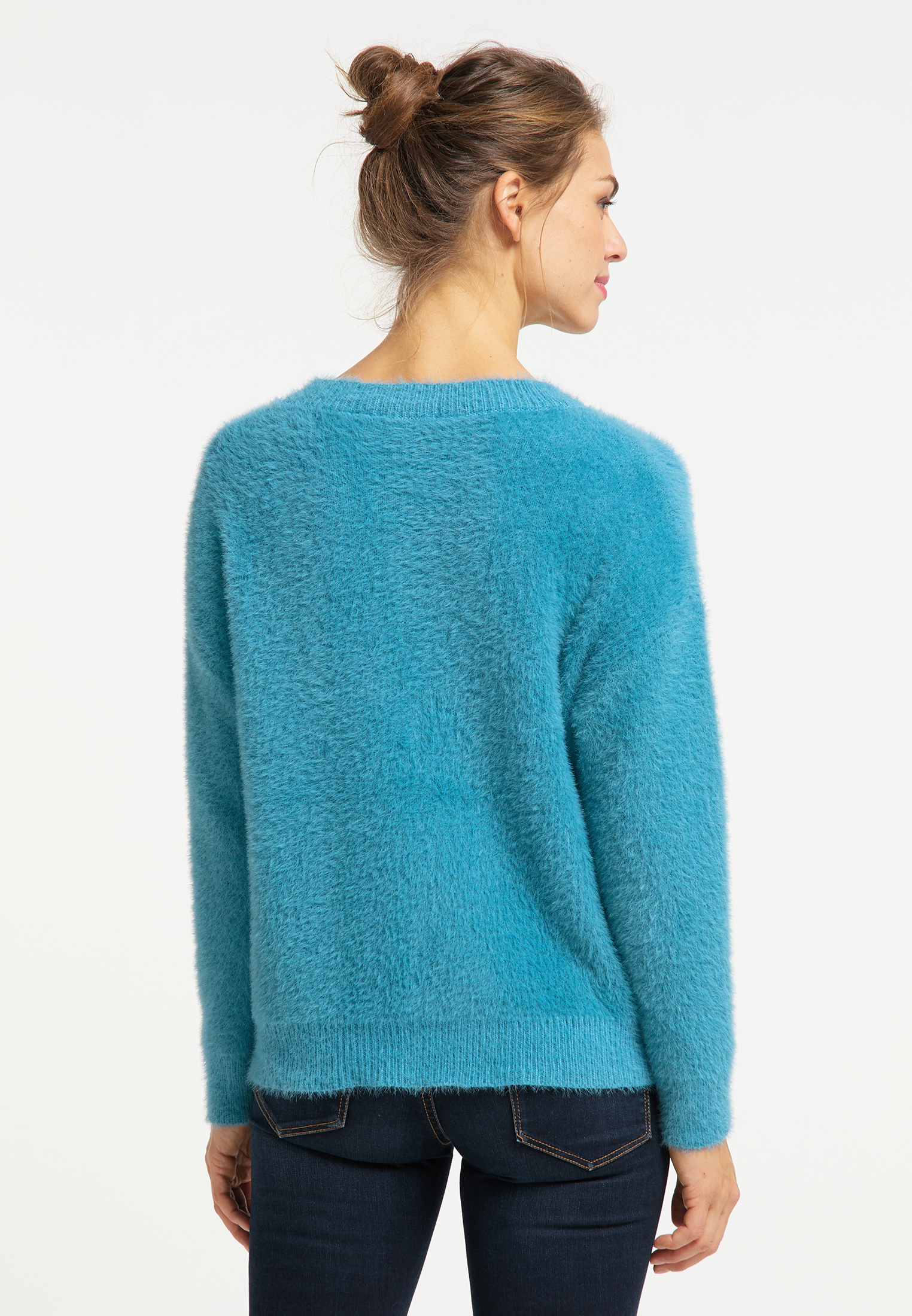 Odzież Kobiety Usha Sweter w kolorze Błękitnym 