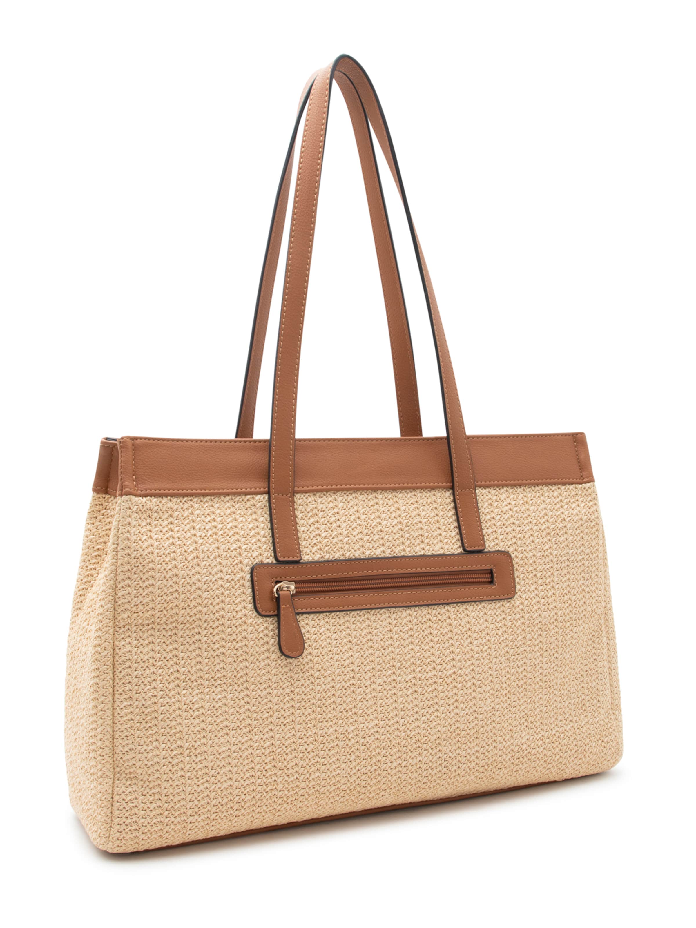 Cabas 'Rosalie' L.CREDI en beige
