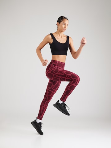 ONLY PLAY Skinny Fit Спортен панталон в червено