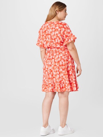 Michael Kors Plus Summer Dress 'PALM' in Red