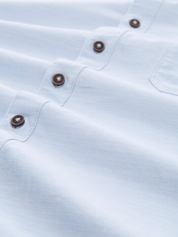 TOM TAILOR Men + Comfort fit Overhemd in Blauw