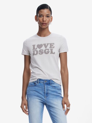 Desigual Футболка в Белый: спереди