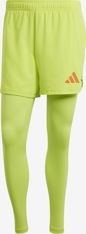 ADIDAS PERFORMANCE Sporthose in Gelb: Vorderseite