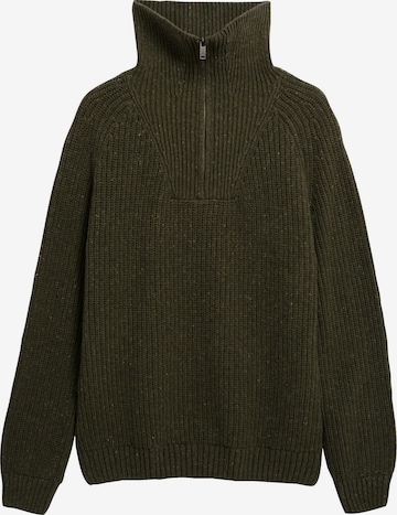 ARMEDANGELS Troyer TWEED in Grün: Vorderseite