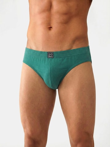 JOHN DEVIN Panty in Blue: front