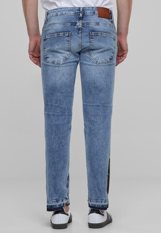 2Y Premium Skinny Jeans in Blau