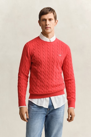 Pull-over GANT en rouge : devant
