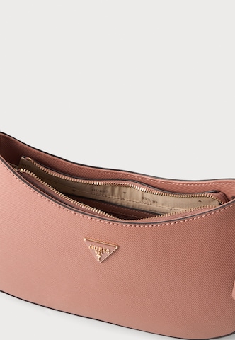 GUESS Torba za čez ramo 'Noelle II' | roza barva