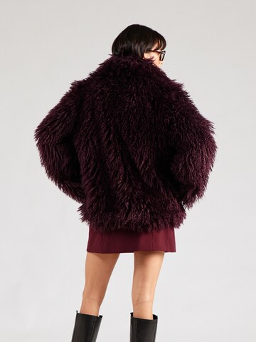 Monki Winter jacket in Purple