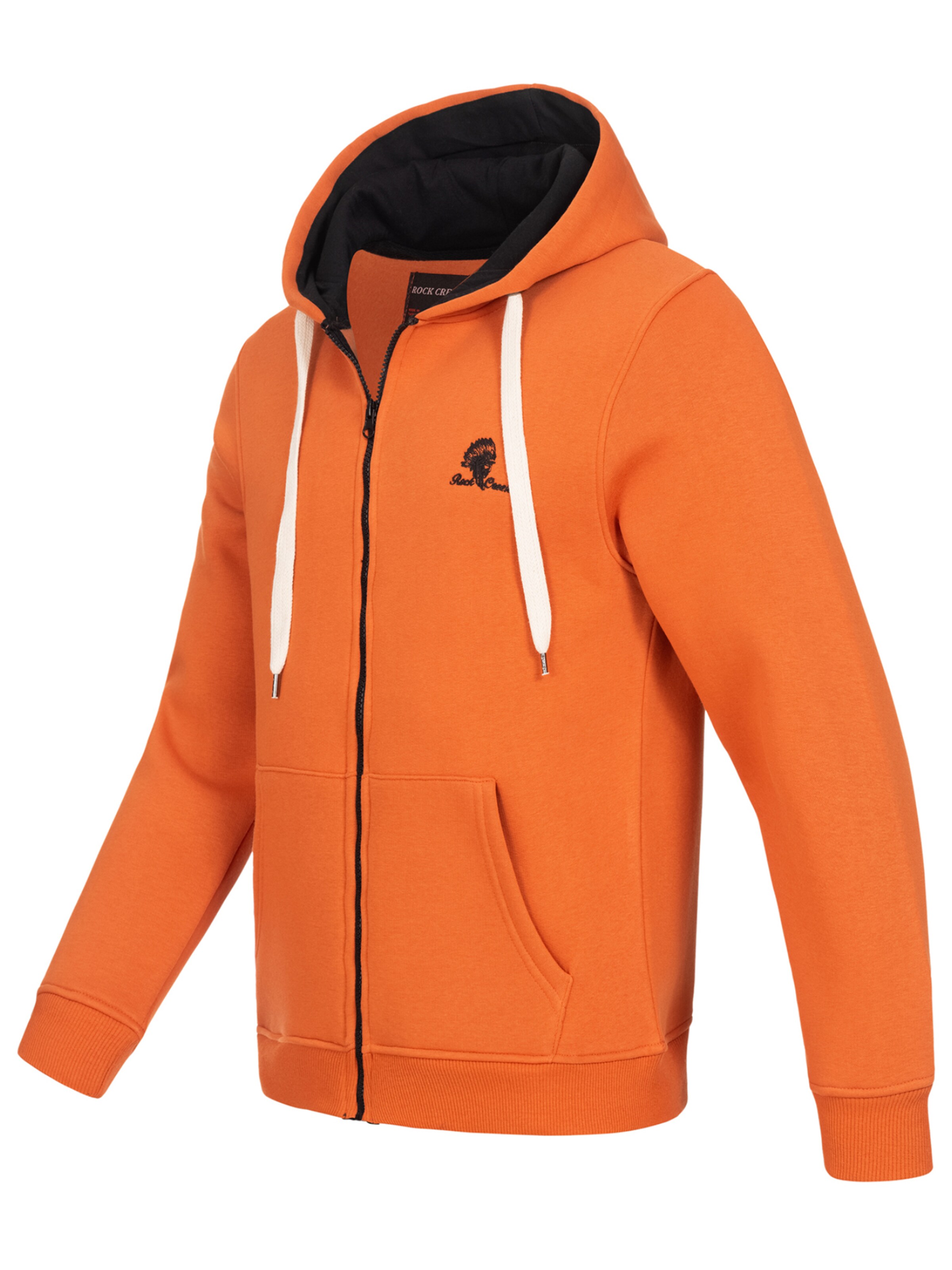 Rock Creek Sweatjacke in Orange