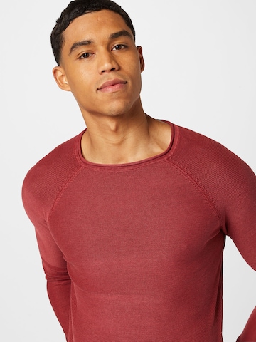 Only & Sons Regular Fit Pullover 'DEXTOR' in Braun