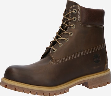 TIMBERLAND Nöörsaapad, värv pruun: eest vaates