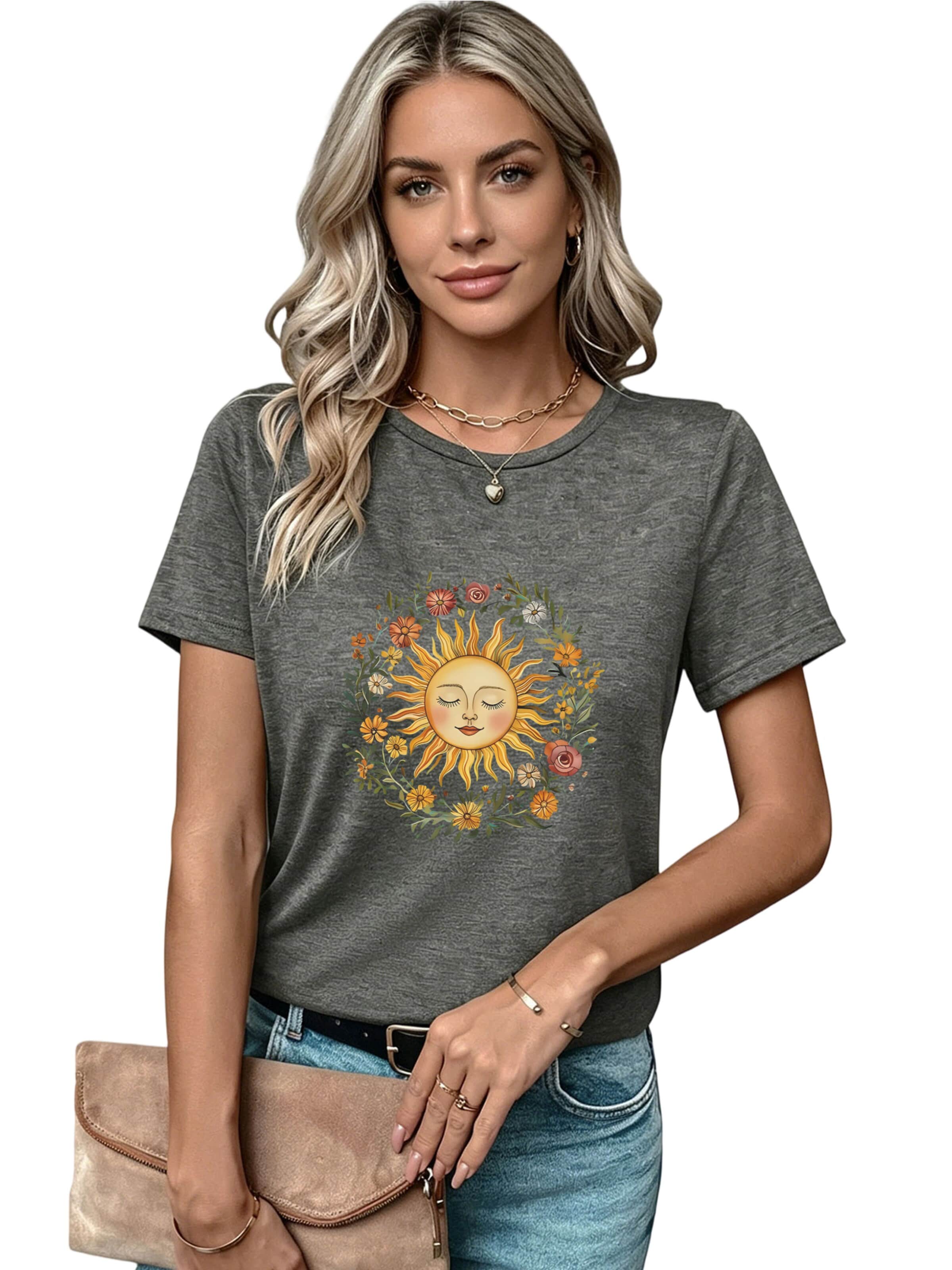 GORHEY Shirt‌‌‌‌‌‌‌ in Grau: Vorderseite