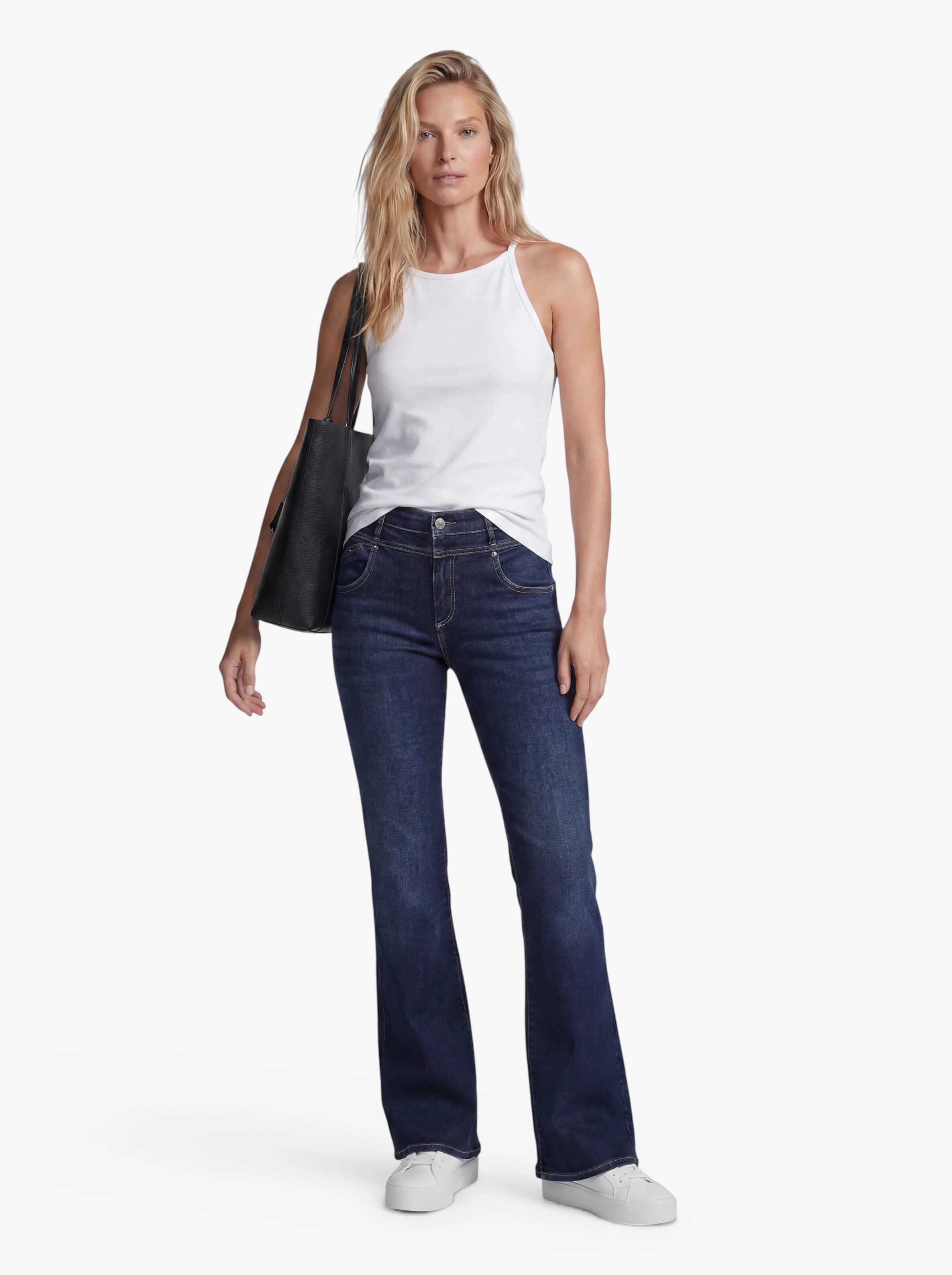 évasé Jean 'ONLBLUSH' ONLY en bleu