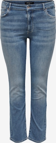 ONLY Carmakoma Slimfit Jeans 'Alicia' in Blauw: voorkant